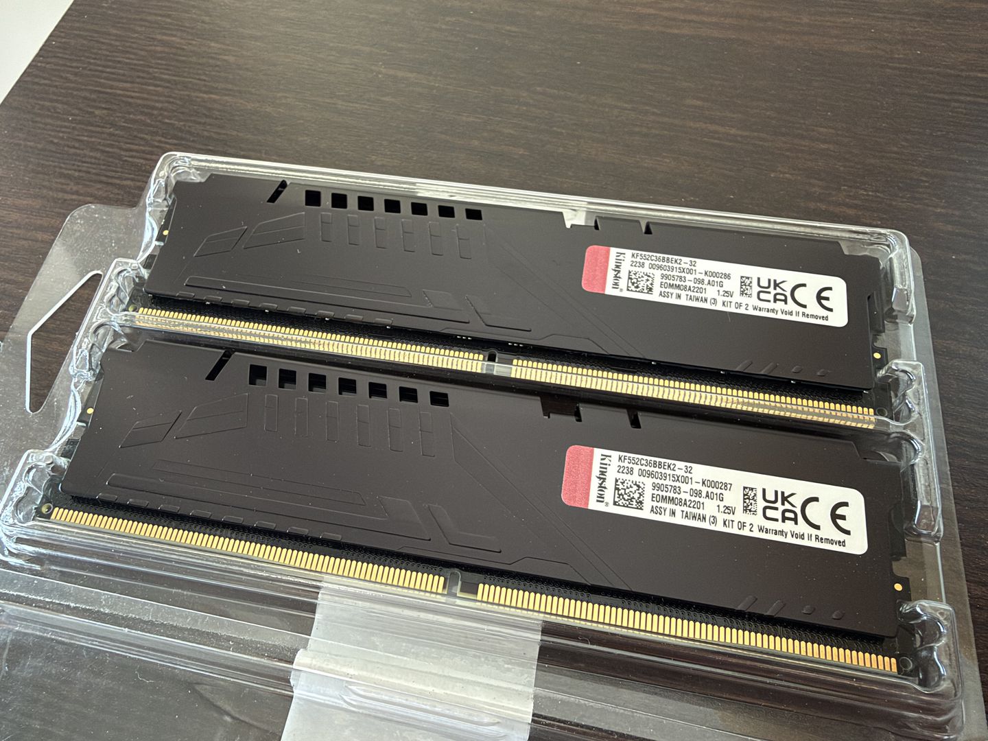 Kingston FURY 32GB KIT DDR5 5200MHz CL36 Beast Black EXPO, fotka 1 z 2