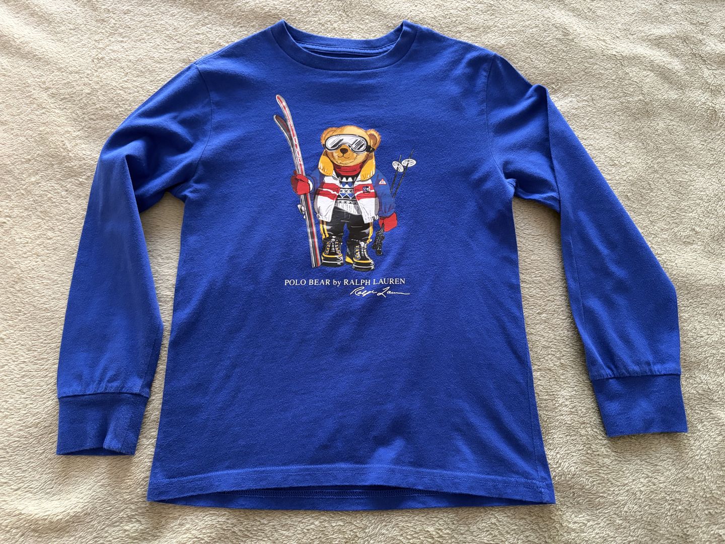 Tričko s dlhým rukávom Polo Ralph Lauren vel. 140, fotka 1 z 3