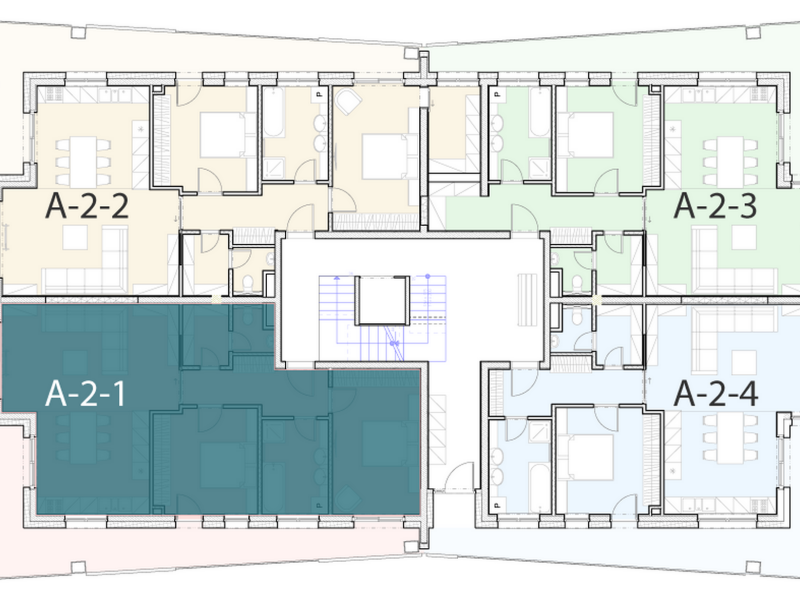Nadštandardný 3-izbový byt s veľkou terasou SOHO Nové Zámky