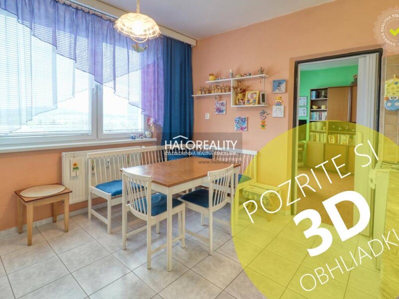 HALO reality - Predaj, trojizbový byt Stará Turá, 79m2, balkón, plu...