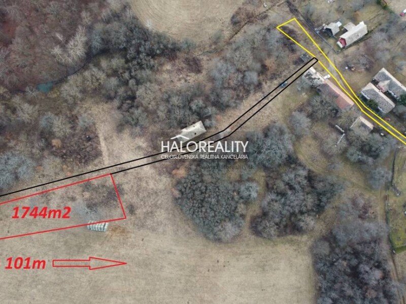 HALO reality - Predaj, pozemok 1744 m2 Babinec, pozemok v prírode...