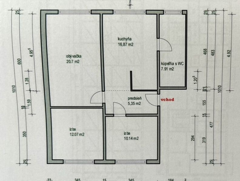 Luxusný a nadštandardný 3 izbový byt V Šali.