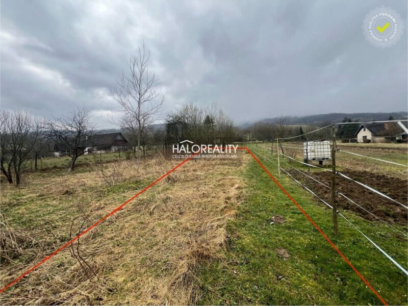 HALO reality - Predaj, záhradný pozemok 1036 m2 Bogliarka