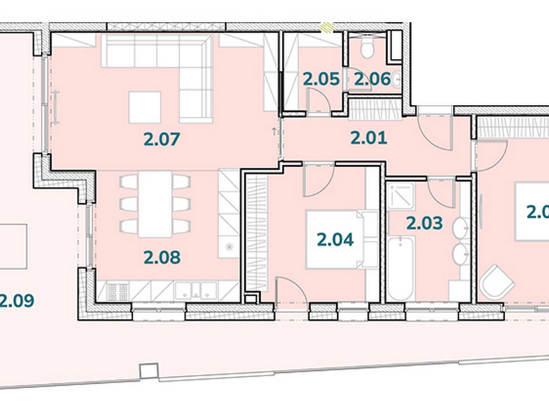 Nadštandardný 3-izbový byt s veľkou terasou SOHO Nové Zámky