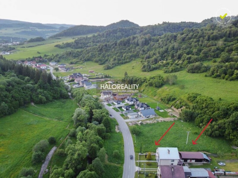 HALO reality - Predaj, pozemok pre rodinný dom 1373 m2 Dlhá nad O...