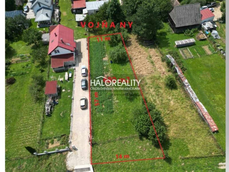 HALO reality - Predaj, pozemok pre rodinný dom 680 m2 Vojňany - E...