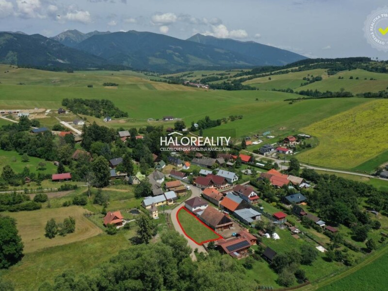 HALO reality - Predaj, pozemok pre rodinný dom 541 m2 Liptovské B...