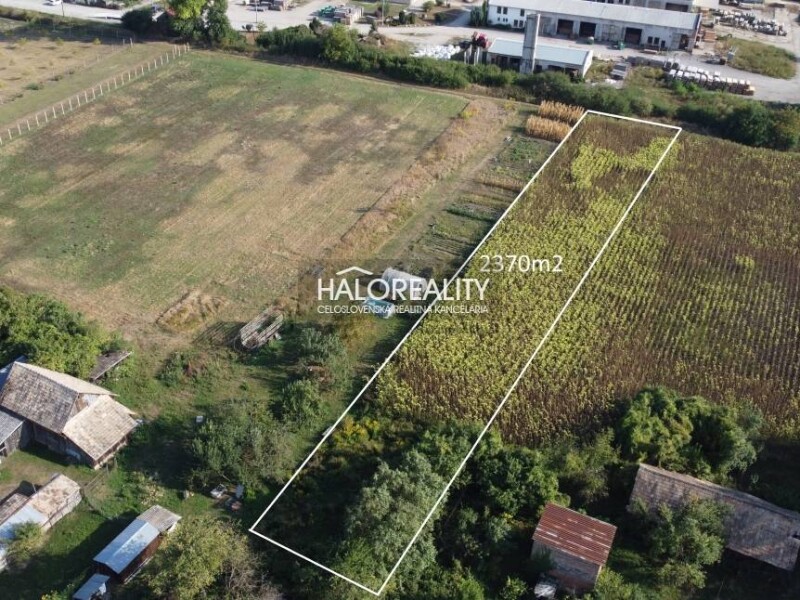 HALO reality - Predaj, záhradný pozemok 2370 m2 Tornaľa, Alexandr...