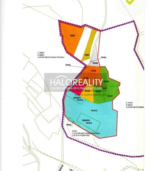 HALO reality - Predaj, pozemok pre rodinný dom 4887m2 Banská Štia...