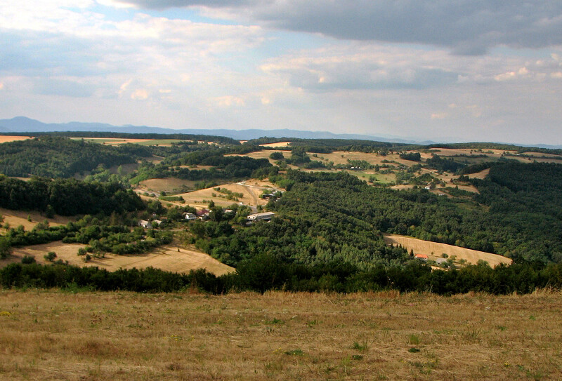 Pozemok (3,1ha) na Hrušove s panoramatickým výhľadom.