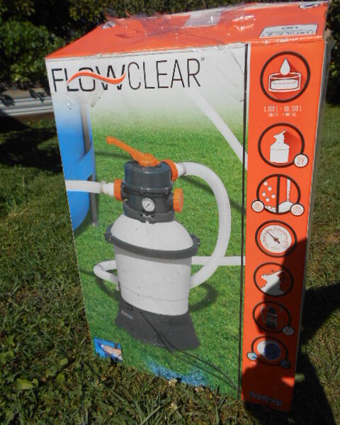 piesková filtrácia Flowclear k bazénu