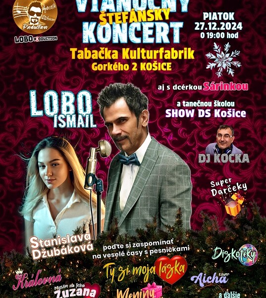 Vianočný Štefánsky Koncert s Lobom