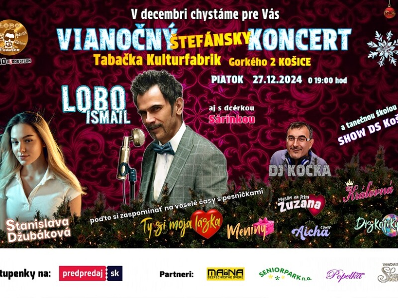 Vianočný Štefánsky Koncert s Lobom